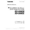 TOSHIBA SD200EB Service Manual cover photo