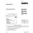 SANYO VHR797E Service Manual cover photo