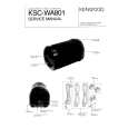 KENWOOD KSCWA801 Service Manual cover photo