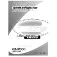 KENWOOD KRF-X9992D Owner's Manual cover photo