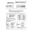 SANSUI CD-X217 Service Manual cover photo