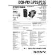 SONY DCRPC4E B.SCHEMA Service Manual cover photo
