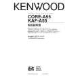 KENWOOD KAF-A55 Owner's Manual cover photo