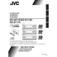JVC KDS711R Owner's Manual cover photo