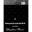 MARANTZ 2500 Service Manual cover photo