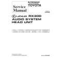 PIONEER RX300 LEXSUS Service Manual cover photo