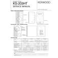 KENWOOD KS203HT Service Manual cover photo