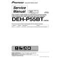 PIONEER DEH-P55BT Service Manual cover photo