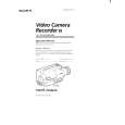 SONY CCD-TR78 Owner's Manual cover photo