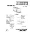 SONY PVM6041QM Service Manual cover photo