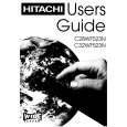 HITACHI C28WF523N Owner's Manual cover photo