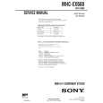 SONY MHCEX660 Service Manual cover photo