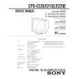 SONY H1 CHASSIS Service Manual cover photo
