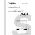 TOSHIBA 27A33 Service Manual cover photo
