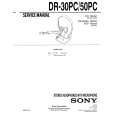 SONY DR-30PC Service Manual cover photo