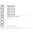 KENWOOD TM-641A Owner's Manual cover photo