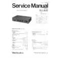 TECHNICS SUA40 Service Manual cover photo