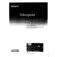 SONY PVW2600P Owner's Manual cover photo