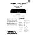ONKYO T33 Service Manual cover photo