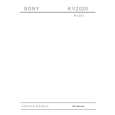 SONY SCC245AA Service Manual cover photo