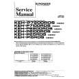 PIONEER KEHP25RDS X1B/EW Service Manual cover photo