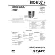 SONY HCDMD515 Service Manual cover photo