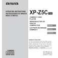 AIWA XPZ5 Owner's Manual cover photo