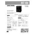 SONY HST404 Service Manual cover photo