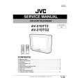 JVC AV21DTG2 Service Manual cover photo