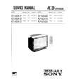 SONY KVA2541D Service Manual cover photo