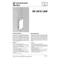 SENNHEISER EK4015UHF Service Manual cover photo