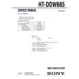 SONY HTDDW665 Service Manual cover photo