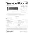 TECHNICS SAGX280 Service Manual cover photo
