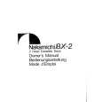 NAKAMICHI BX-2 Owner's Manual cover photo