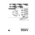 SONY KVF29MF1 Service Manual cover photo