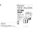 KENWOOD XT-7MD Owner's Manual cover photo