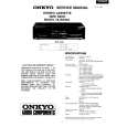 ONKYO TA-RW404 Service Manual cover photo