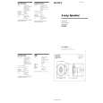 SONY XS-6833 Owner's Manual cover photo
