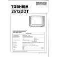 TOSHIBA 2512DDT Service Manual cover photo