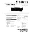 SONY STRGX47ES Service Manual cover photo