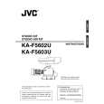 JVC KA-F5602U Owner's Manual cover photo