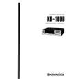 KENWOOD KR-1000 Owner's Manual cover photo