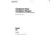 SONY D-465 Owner's Manual cover photo
