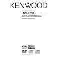 KENWOOD DVT-6200 Owner's Manual cover photo