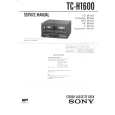 SONY TC-H1600 Service Manual cover photo