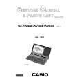 CASIO SF5580E Service Manual cover photo