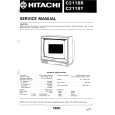 HITACHI C2118R Service Manual cover photo