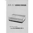 AKAI VS9800 Service Manual cover photo