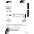JVC KD-S621 Owner's Manual cover photo