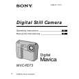 SONY MVC-FD73 Owner's Manual cover photo